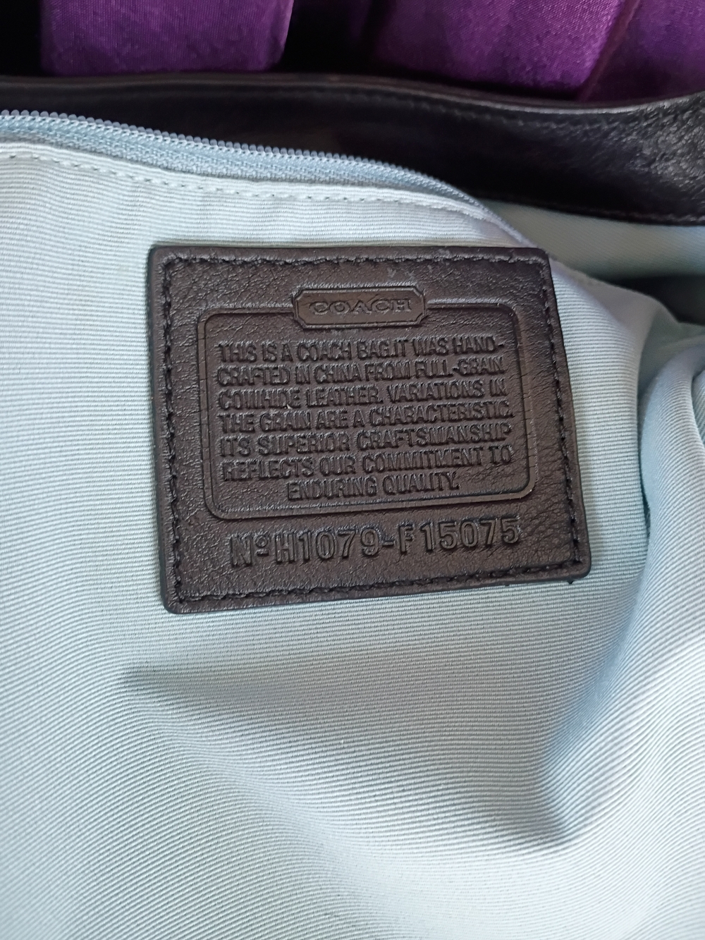 Coach Lynn Hobo Black Leather Shoulder Bag with Silver Buckle - Picture 7 of 11